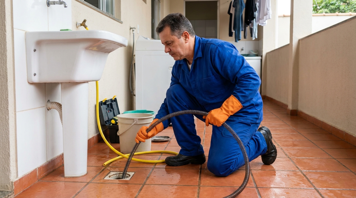 Desentupimento de ralo em Piracicaba‑SP